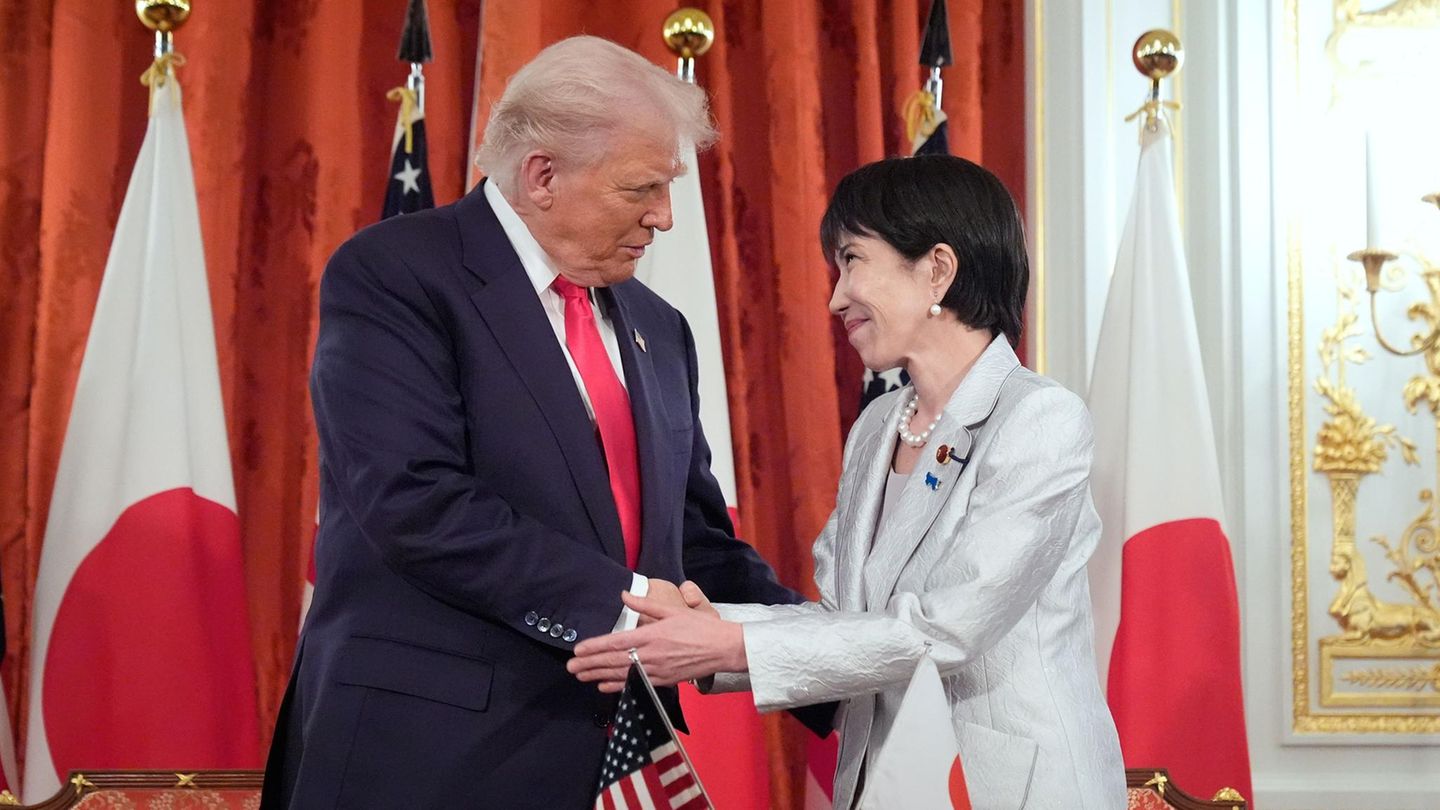 Trump in Asien: „Goldenes Zeitalter“: USA und Japan stärken Allianz gegen China