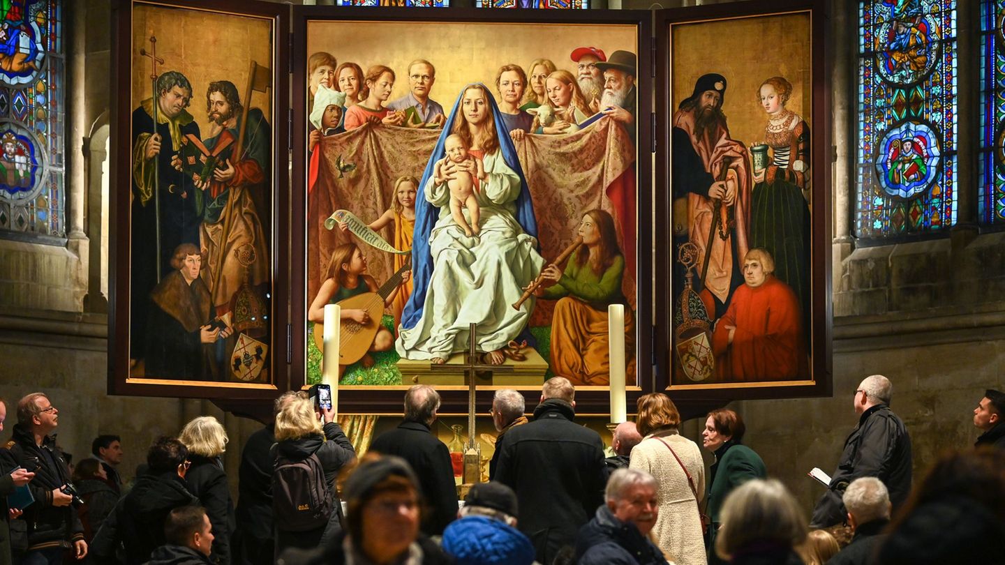 Nach Streit um Standort: Exil in Rom: Altar aus Naumburg nun in Italien