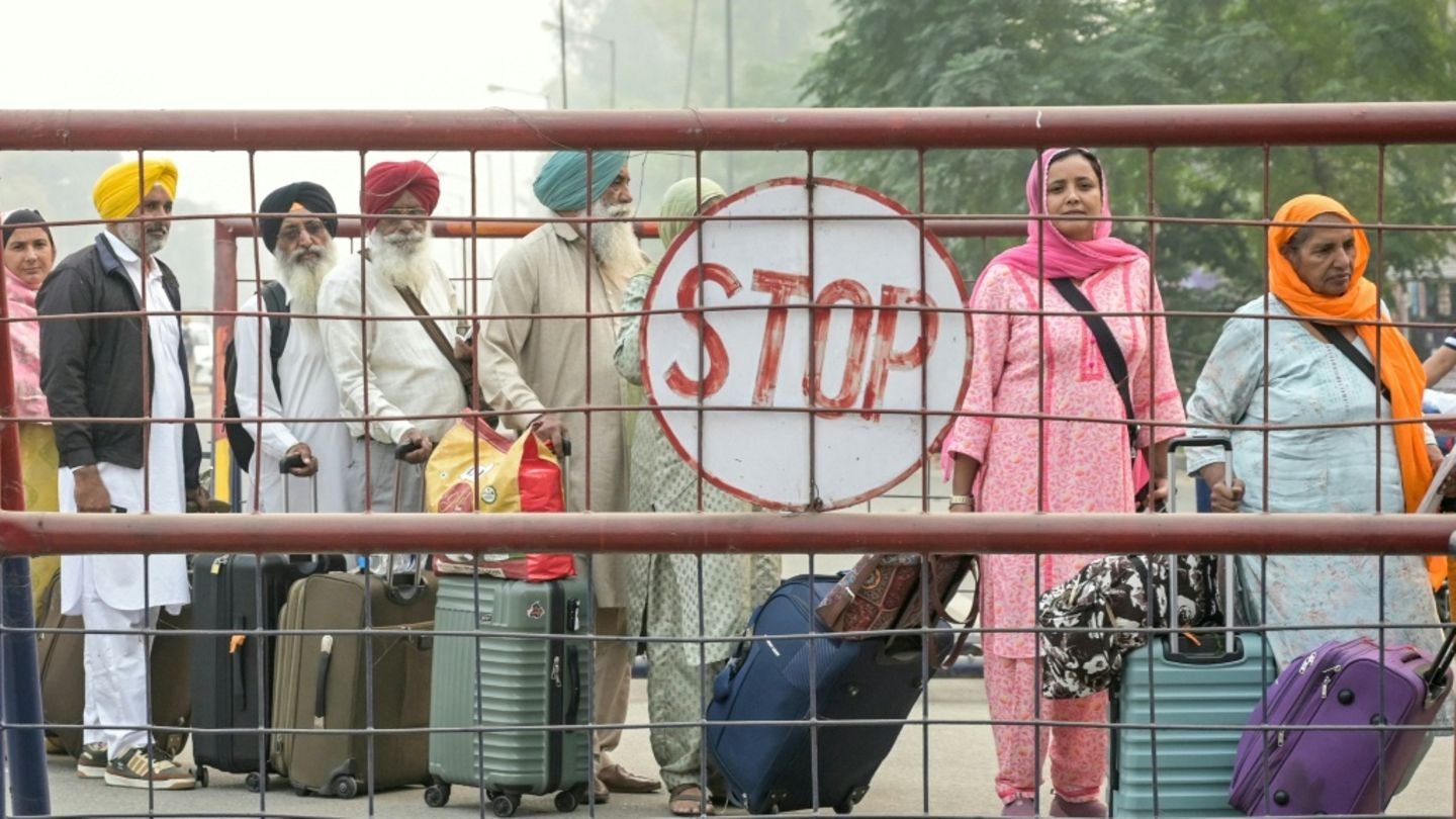 Indische Sikhs pilgern erstmals seit Grenzkonflikt wieder nach Pakistan